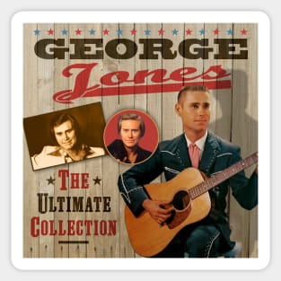 George Jones - The Classic Country Collection Sticker